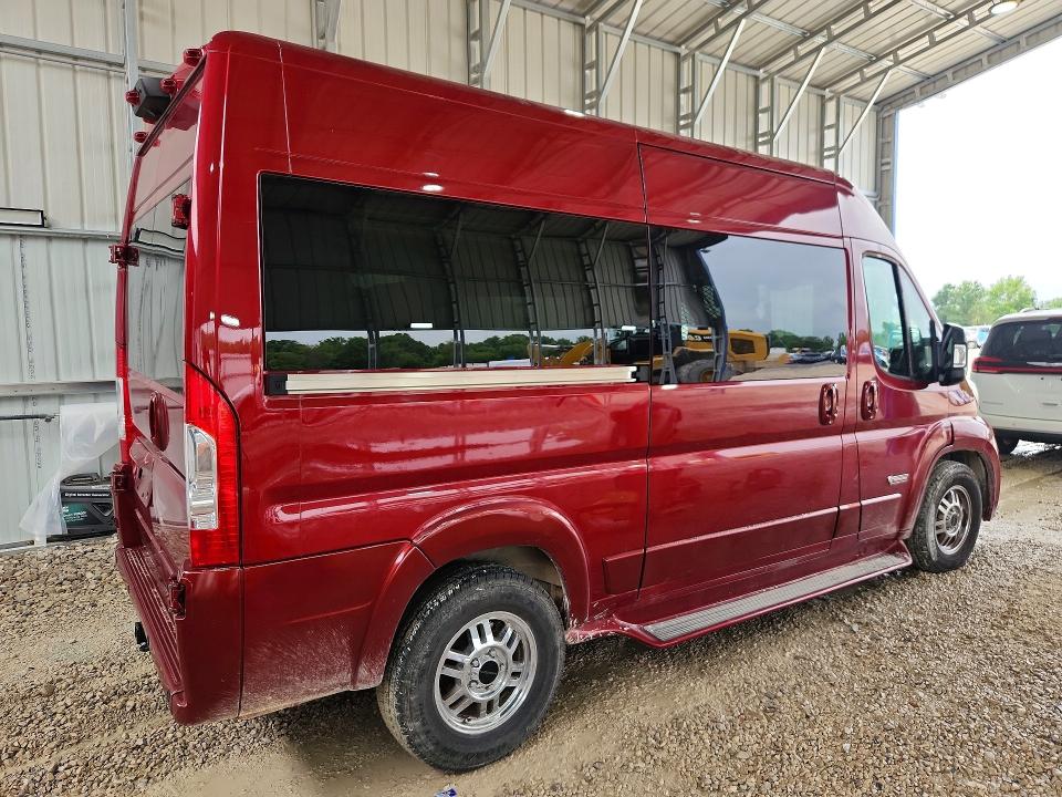 58892196 :رقم المزاد ، 3C6LRVBG6ME526955 vin ، 2021 Ram Promaster 1500 مزاد بيع