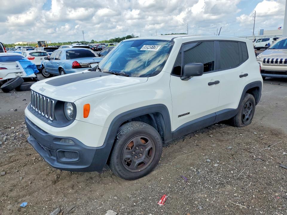 58945176 :رقم المزاد ، ZACCJBAB3JPH15307 vin ، 2018 Jeep Renegade مزاد بيع
