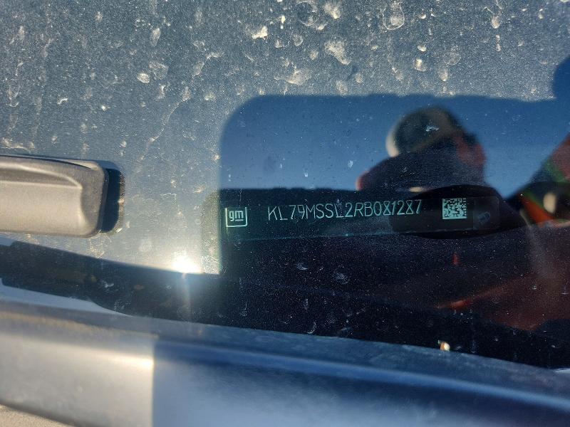 57749856 :رقم المزاد ، KL79MSSL2RB081287 vin ، 2024 Chevrolet Trailblazer مزاد بيع