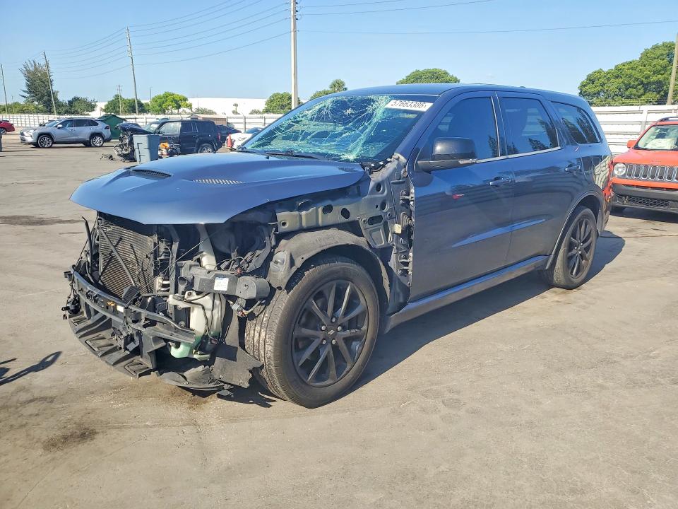 57663386 :رقم المزاد ، 1C4RDHDG0KC691095 vin ، 2019 Dodge Durango مزاد بيع