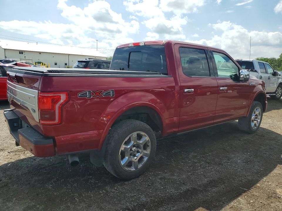 55594816 :رقم المزاد ، 1FTEW1EG5FFA39916 vin ، 2015 Ford F150 مزاد بيع