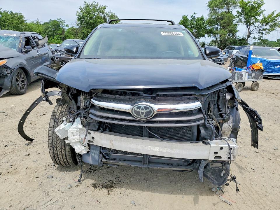 55938466 :رقم المزاد ، 5TDDKRFH3GS292814 vin ، 2016 Toyota Highlander مزاد بيع