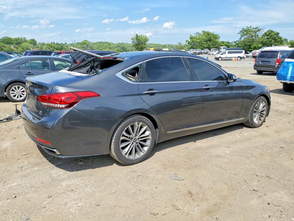 57404296 :رقم المزاد ، KMHGN4JE5HU199919 vin ، 2017 Genesis G80 مزاد بيع
