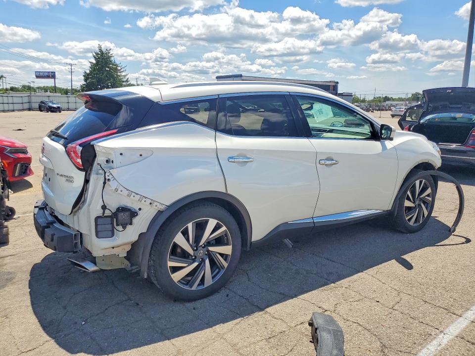 Auction sale of the 2017 Nissan Murano, vin: 5N1AZ2MH9HN162516, lot number: 58004296