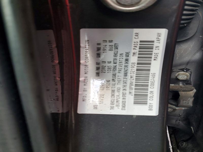 Aukcja sprzedaży 2021 Mazda 3, vin: JM1BPBNY2M1321908, numer aukcji: 56284216