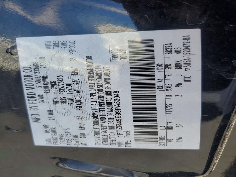 Продаж на аукціоні авто 2009 Ford Ranger, vin: 1FTZR45E99PA53048, номер лоту: 56688236