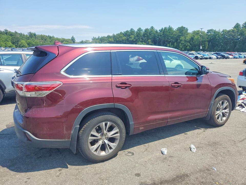2015 Toyota Highlander მანქანა იყიდება აუქციონზე, vin: 5TDJKRFH6FS131083, აუქციონის ნომერი: 58905676
