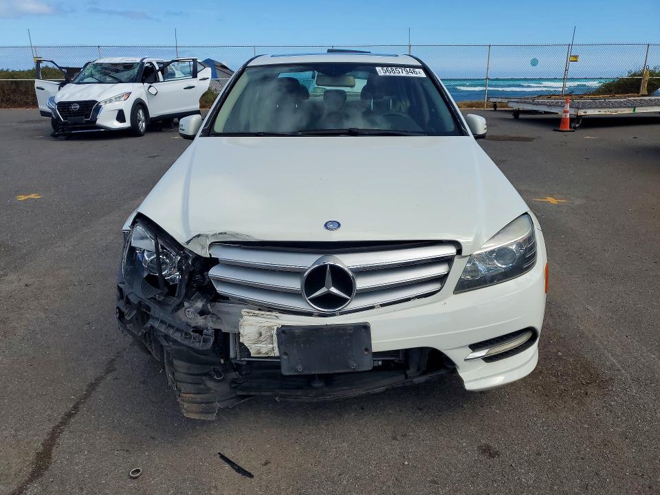 2011 Mercedes-benz C მანქანა იყიდება აუქციონზე, vin: WDDGF5EB1BA510848, აუქციონის ნომერი: 56857946