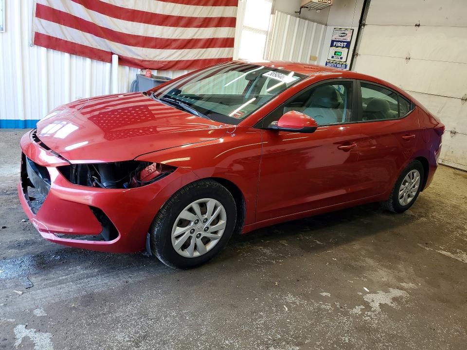Продаж на аукціоні авто 2017 Hyundai Elantra, vin: 5NPD74LF8HH126044, номер лоту: 58984606