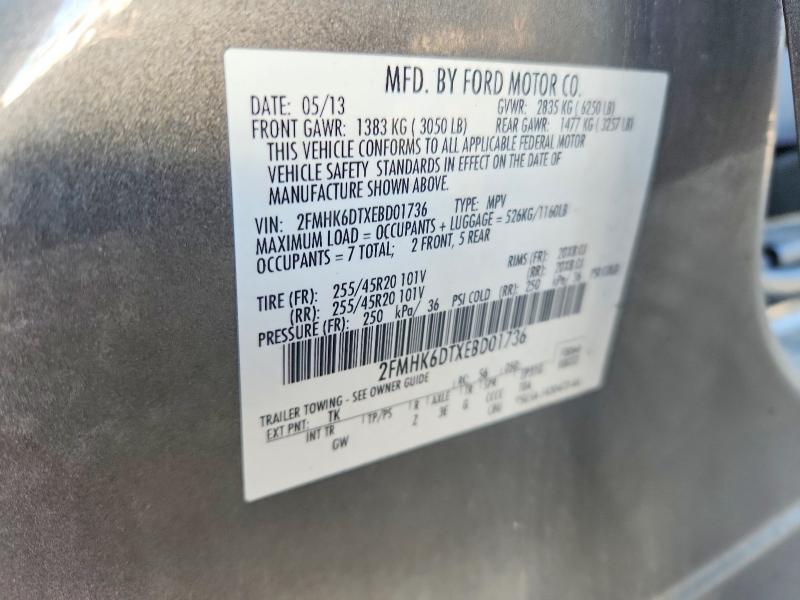Продажа на аукционе авто 2014 Ford Flex, vin: 2FMHK6DTXEBD01736, номер лота: 55107326