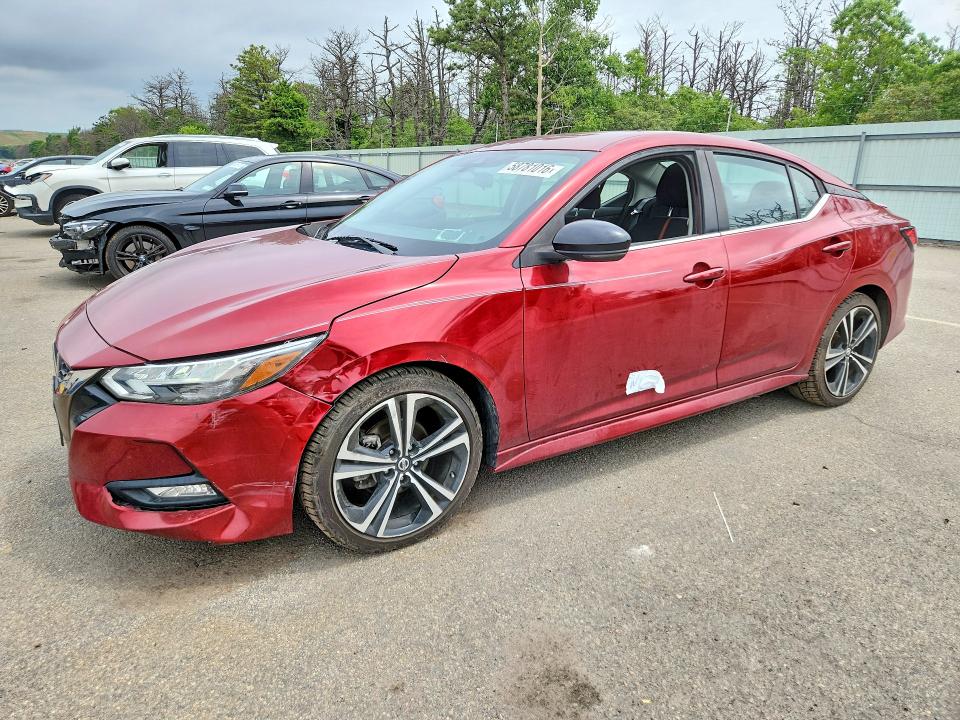 Продажа на аукционе авто 2021 Nissan Sentra, vin: 3N1AB8DV0MY326169, номер лота: 58781016