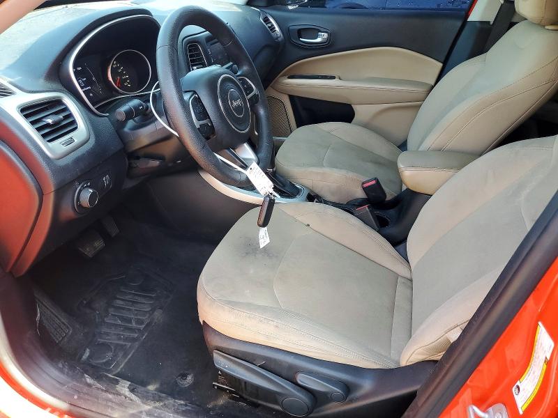 Aukcja sprzedaży 2018 Jeep Compass, vin: 3C4NJCAB9JT140007, numer aukcji: 58231796