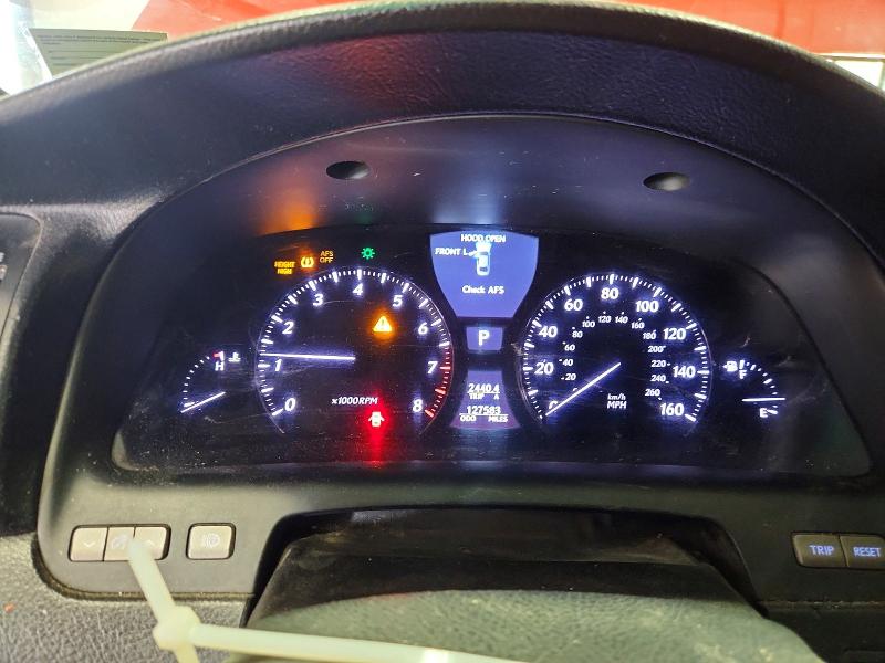 Продаж на аукціоні авто 2010 Lexus Ls, vin: JTHDL5EF0A5002773, номер лоту: 58896296