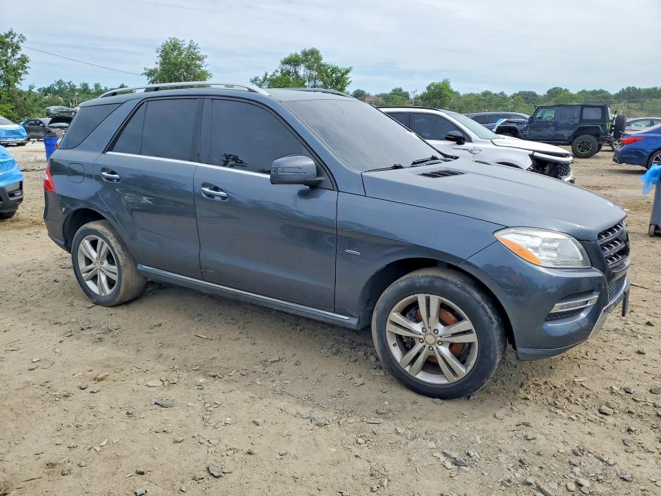 Продажа на аукционе авто 2012 Mercedes-benz Ml, vin: 4JGDA2EBXCA025650, номер лота: 58197556