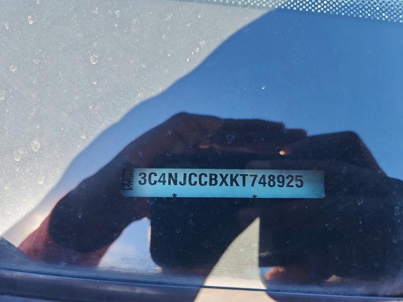 Продажа на аукционе авто 2019 Jeep Compass, vin: 3C4NJCCBXKT748925, номер лота: 55895976