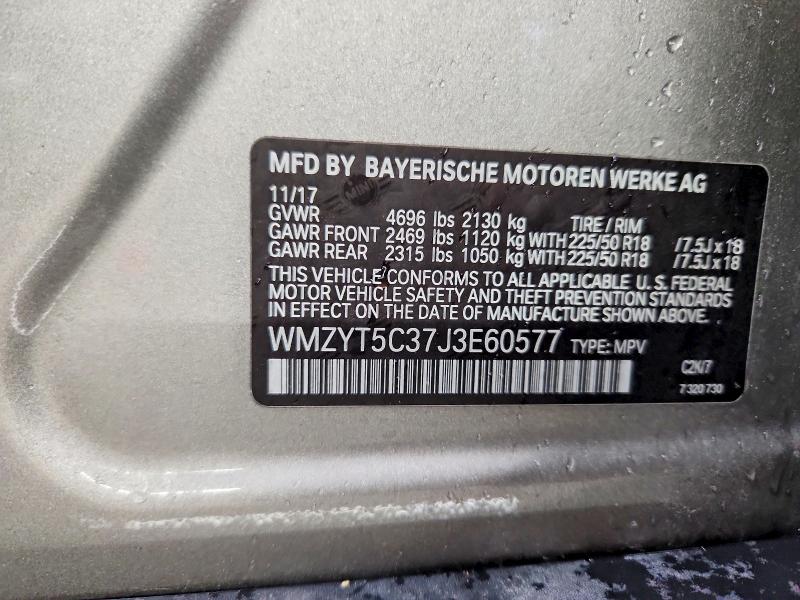 Продажа на аукционе авто 2018 Mini Cooper, vin: WMZYT5C37J3E60577, номер лота: 57606856