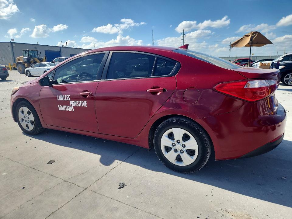2016 Kia Forte მანქანა იყიდება აუქციონზე, vin: KNAFK4A67G5467358, აუქციონის ნომერი: 55740146