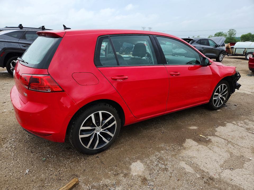 Продаж на аукціоні авто 2016 Volkswagen Golf, vin: 3VW217AU9GM017108, номер лоту: 56318526