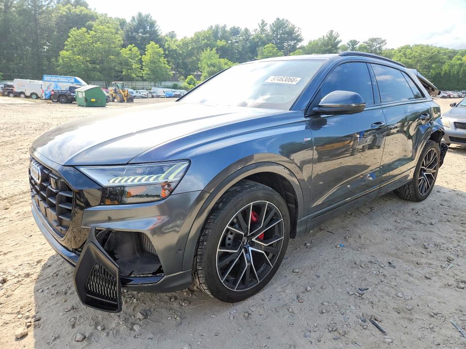 2019 Audi Q8 მანქანა იყიდება აუქციონზე, vin: WA1FVAF15KD036712, აუქციონის ნომერი: 57463066