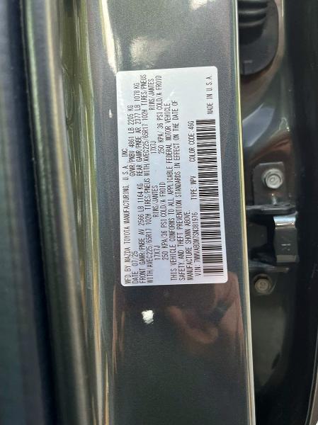 58014816 :رقم المزاد ، 7MMVABDM7SN381976 vin ، 2025 Mazda Cx-50 مزاد بيع