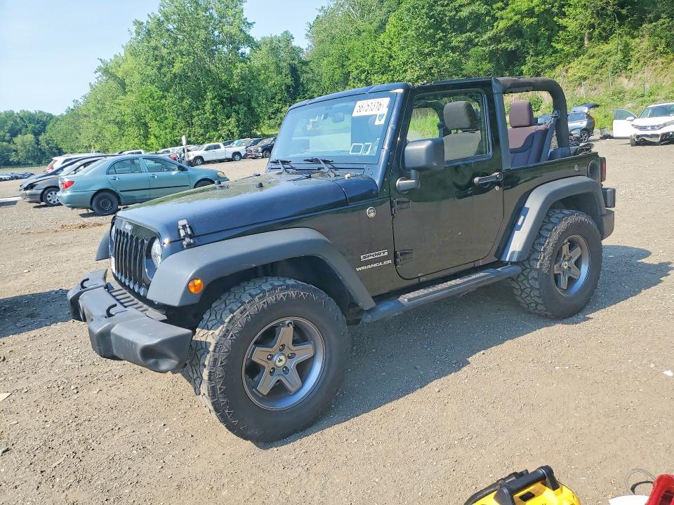 58751316 :رقم المزاد ، 1C4AJWAG2EL156577 vin ، 2014 Jeep Wrangler مزاد بيع