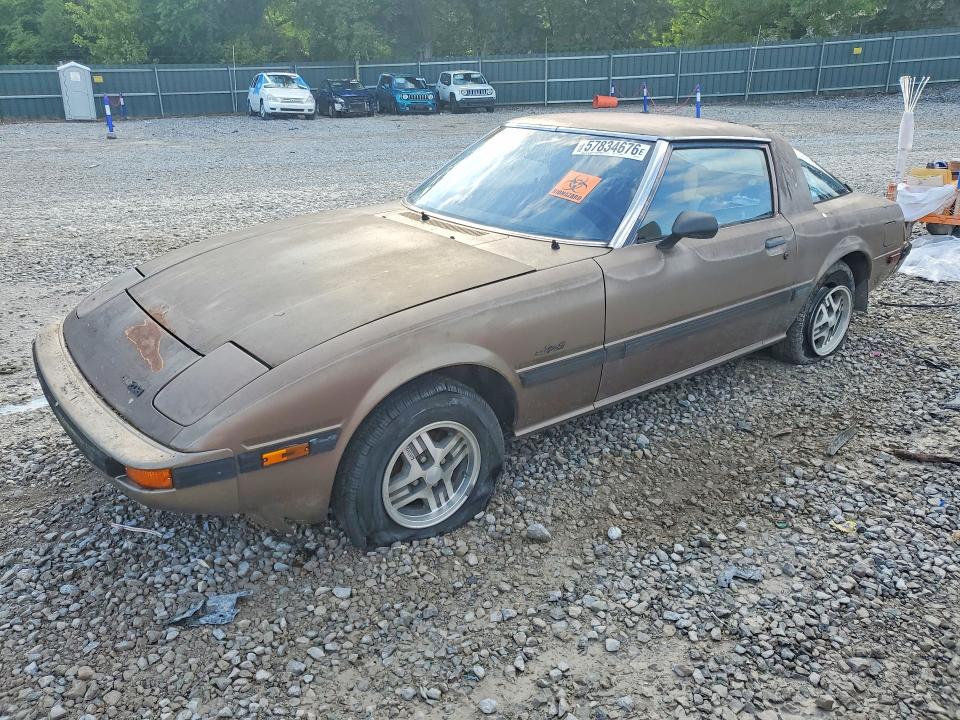 Продажа на аукционе авто 1985 Mazda Rx7, vin: JM1FB3316F0865557, номер лота: 57834676
