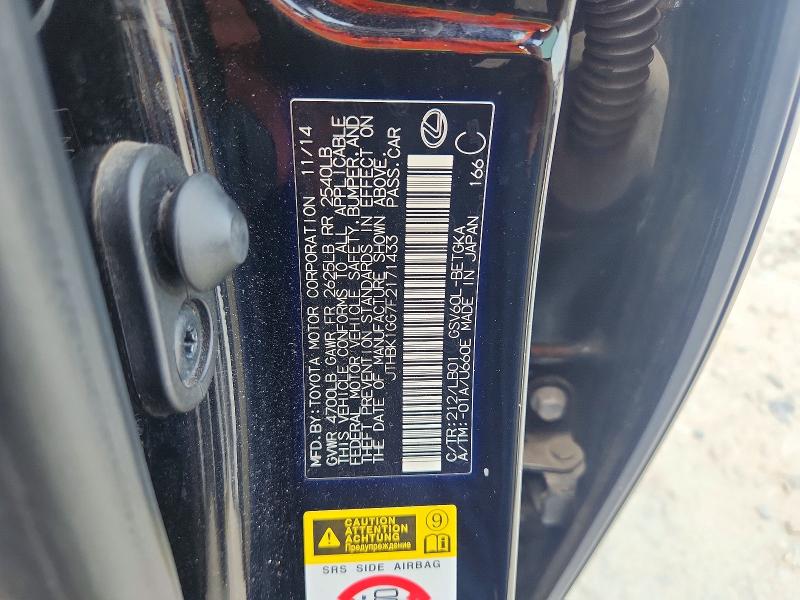 Продаж на аукціоні авто 2015 Lexus Es, vin: JTHBK1GG7F2171433, номер лоту: 58683676