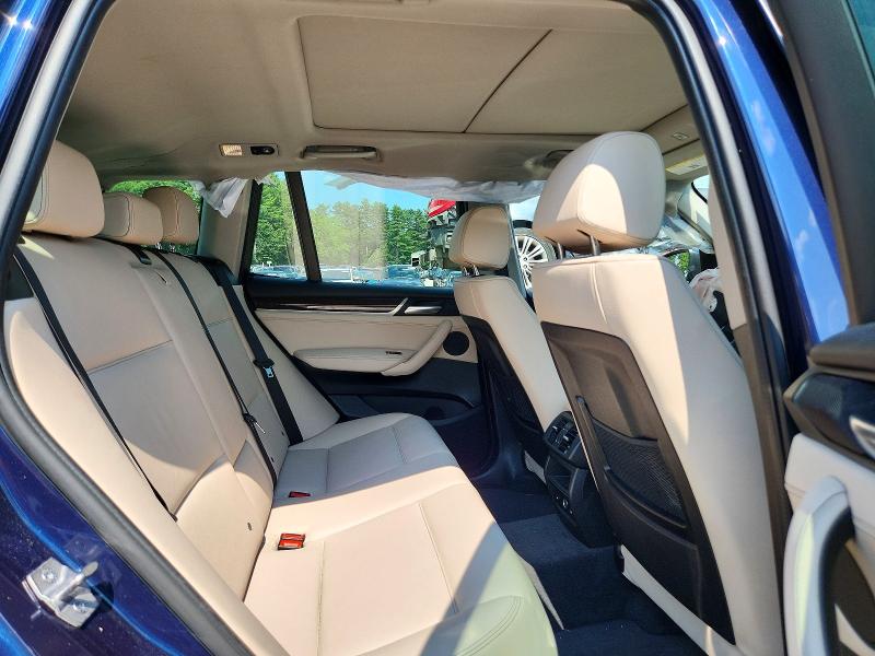 2015 Bmw X3 მანქანა იყიდება აუქციონზე, vin: 5UXWX9C56F0D58277, აუქციონის ნომერი: 58150736