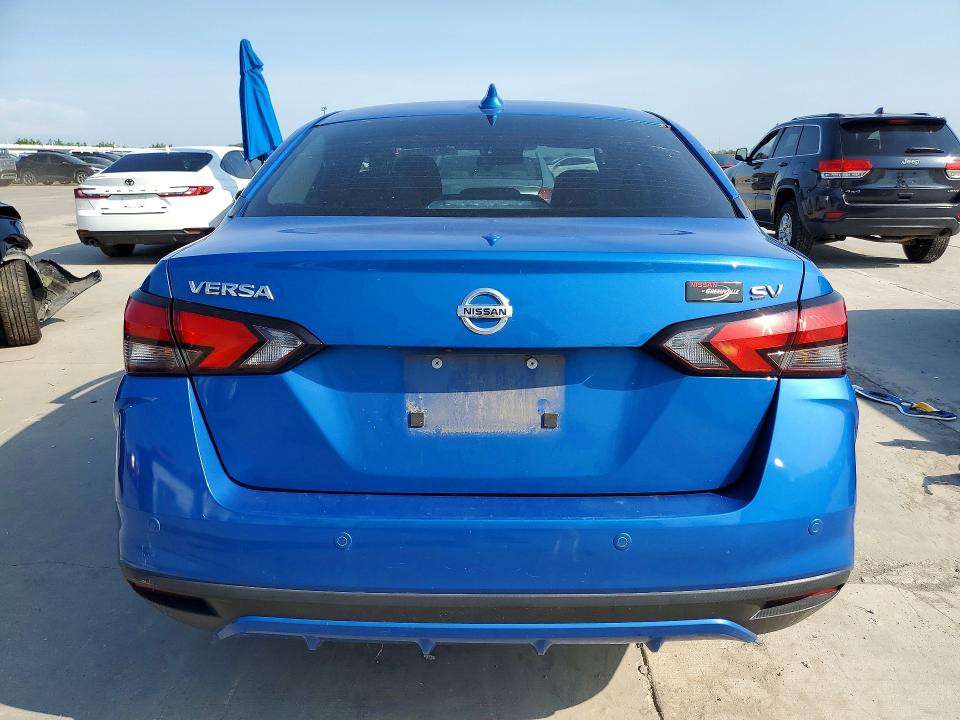 58538316 :رقم المزاد ، 3N1CN8EV0NL820416 vin ، 2022 Nissan Versa مزاد بيع