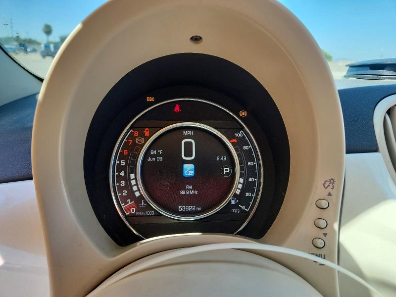 Aukcja sprzedaży 2019 Fiat 500, vin: 3C3CFFCH1KT693574, numer aukcji: 56686086