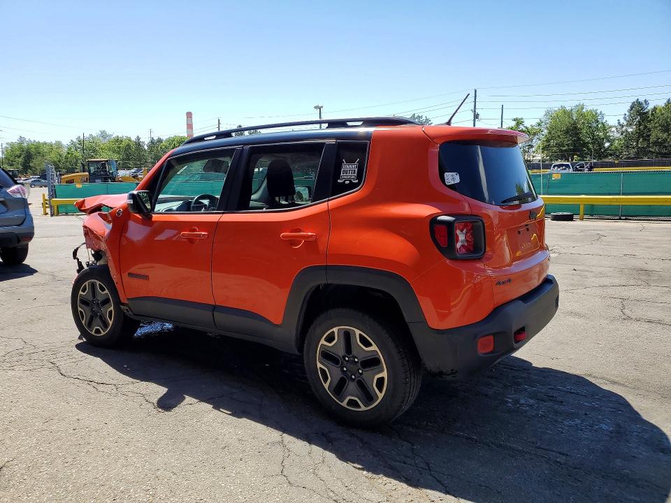 2017 Jeep Renegade მანქანა იყიდება აუქციონზე, vin: ZACCJBCB8HPE52464, აუქციონის ნომერი: 56453406