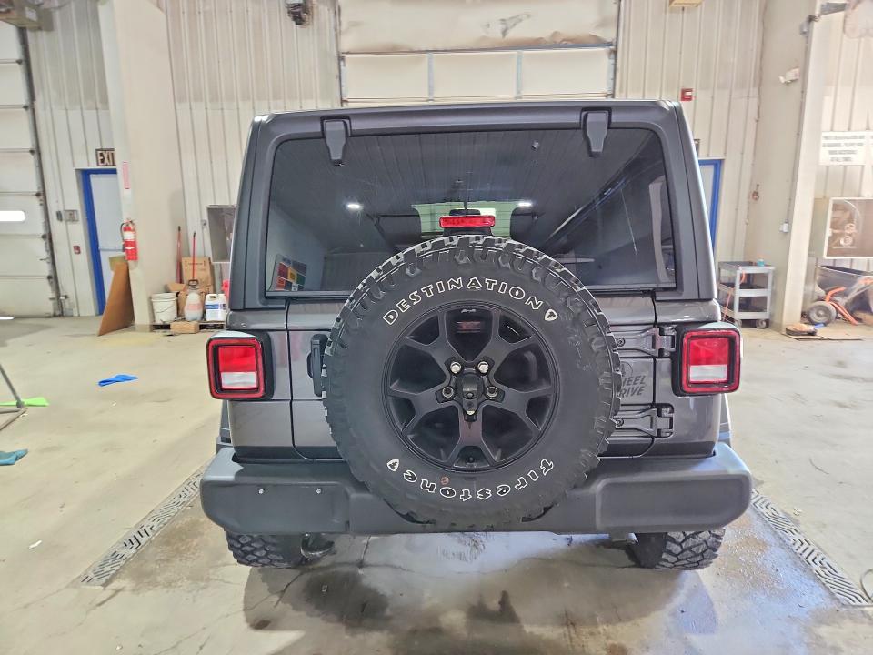 2020 Jeep Wrangler Unlimited მანქანა იყიდება აუქციონზე, vin: 1C4HJXDG1LW287317, აუქციონის ნომერი: 57027886