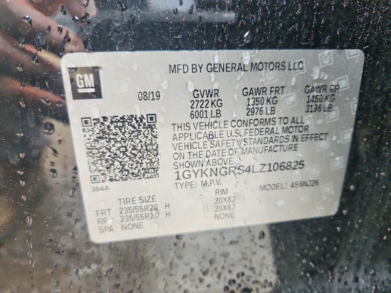 Aukcja sprzedaży 2020 Cadillac Xt5, vin: 1GYKNGRS4LZ106825, numer aukcji: 56039576