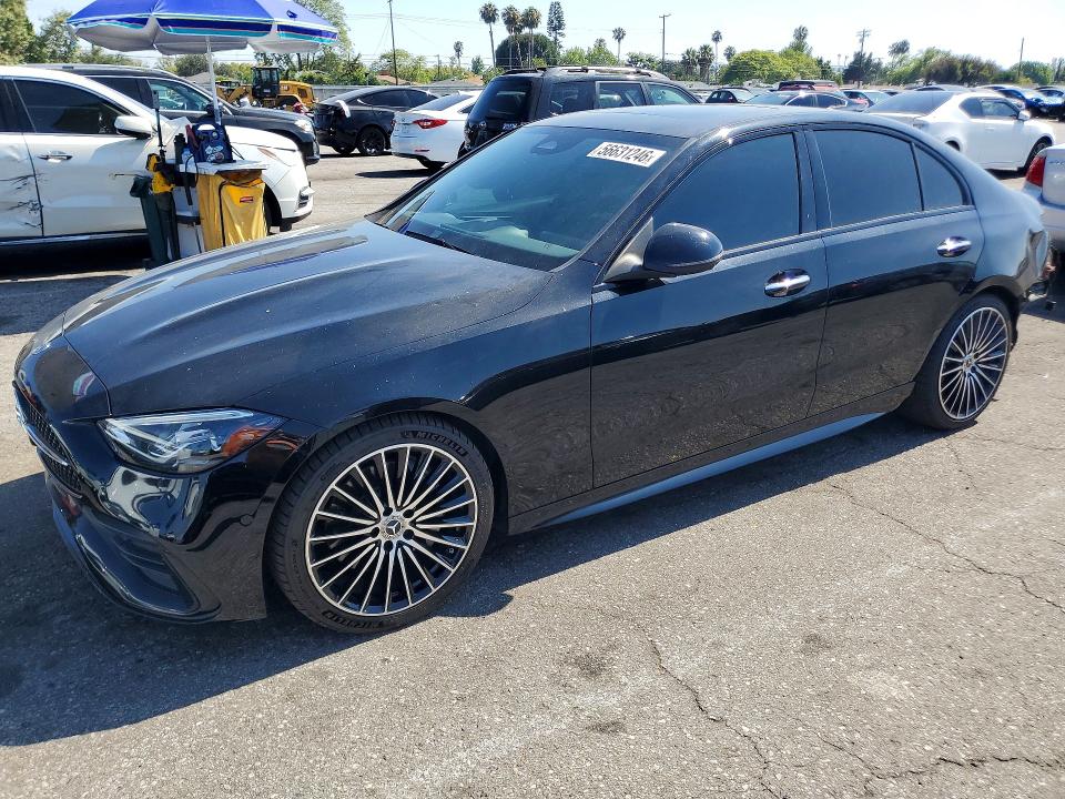 2022 Mercedes-benz C მანქანა იყიდება აუქციონზე, vin: W1KAF4GB1NR020915, აუქციონის ნომერი: 56631246