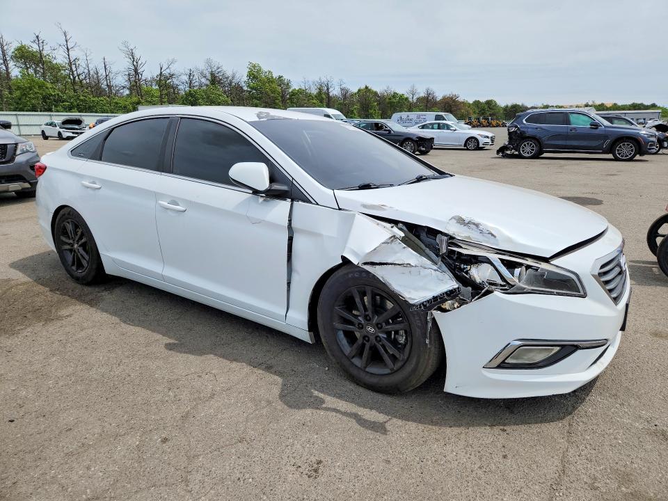 2015 Hyundai Sonata მანქანა იყიდება აუქციონზე, vin: 5NPE24AF8FH208407, აუქციონის ნომერი: 57757306