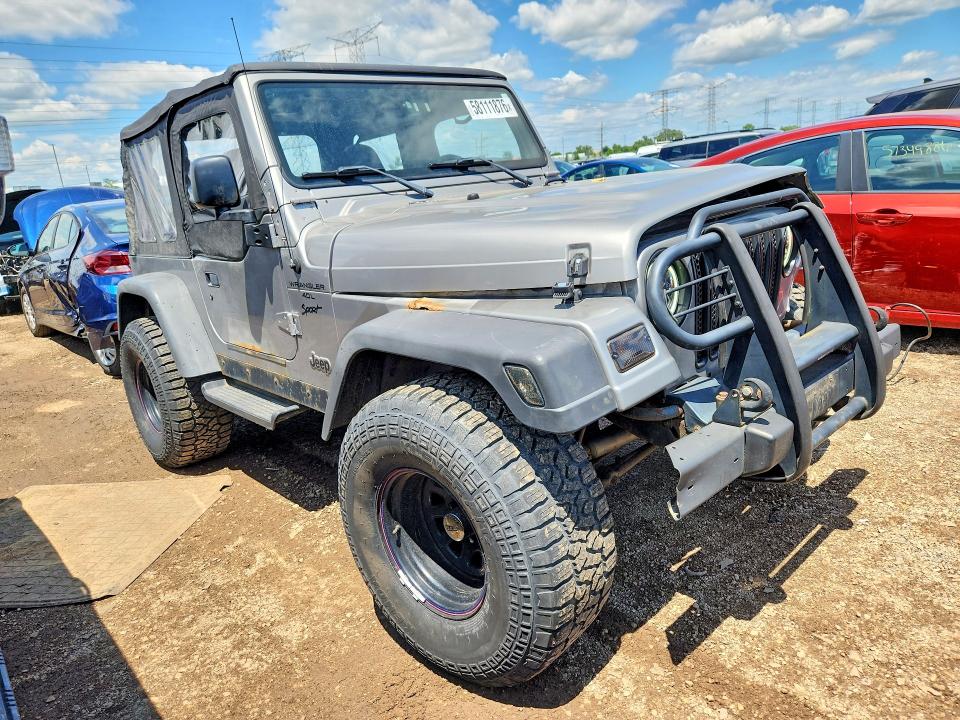 58111876 :رقم المزاد ، 1J4FA49S3YP781225 vin ، 2000 Jeep Wrangler / Tj مزاد بيع