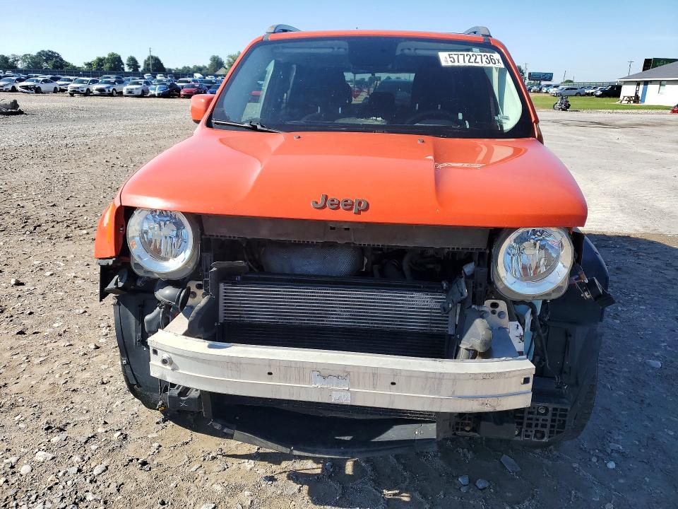 2016 Jeep Renegade მანქანა იყიდება აუქციონზე, vin: ZACCJBBT7GPD81783, აუქციონის ნომერი: 57722736