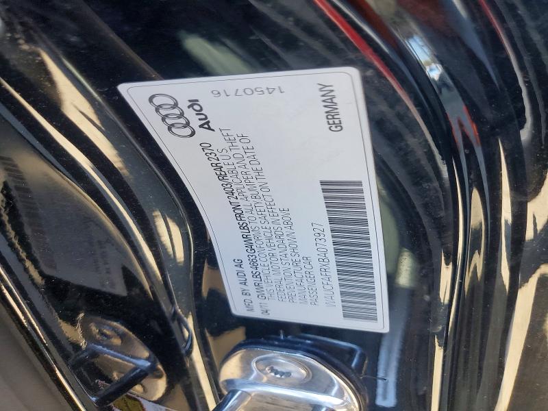 Продажа на аукционе авто 2011 Audi A5, vin: WAUCFAFRXBA073927, номер лота: 57967096