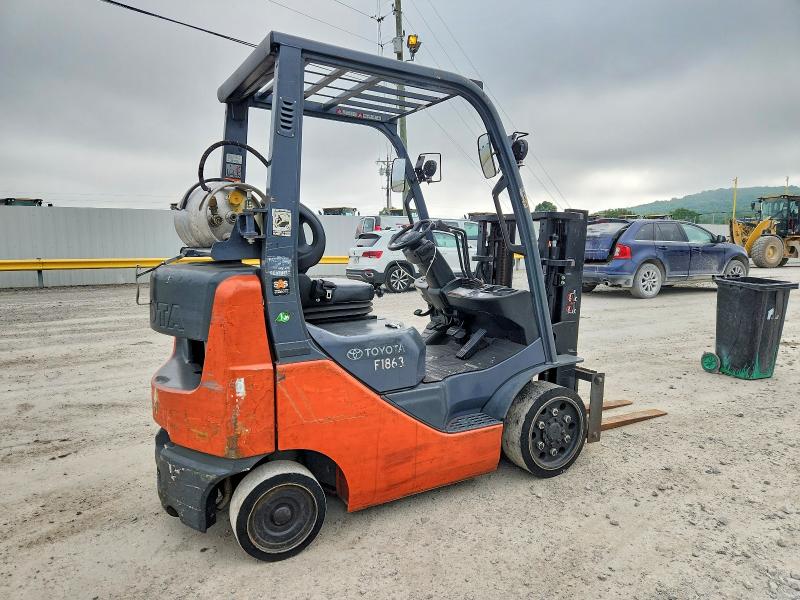 57233256 :رقم المزاد ، 76254 vin ، 2016 Toyota 8fgcu20 مزاد بيع