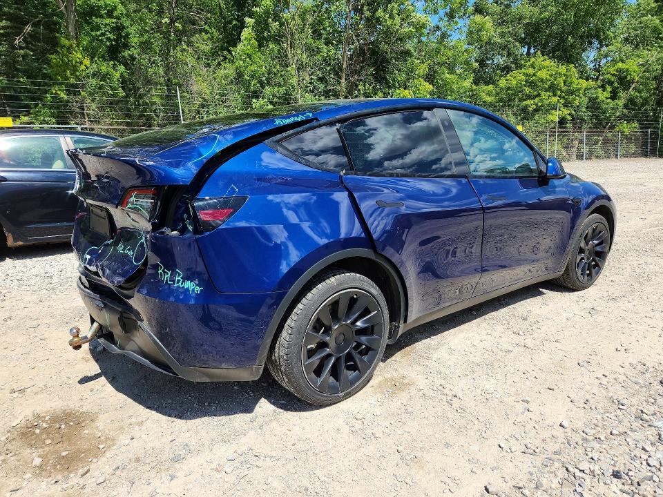 Продажа на аукционе авто 2022 Tesla Model Y, vin: 7SAYGDEE8NF480245, номер лота: 56573086