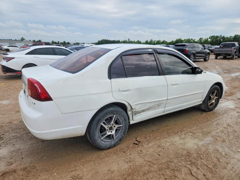 2002 Honda Civic მანქანა იყიდება აუქციონზე, vin: 2HGES16562H570223, აუქციონის ნომერი: 57379376