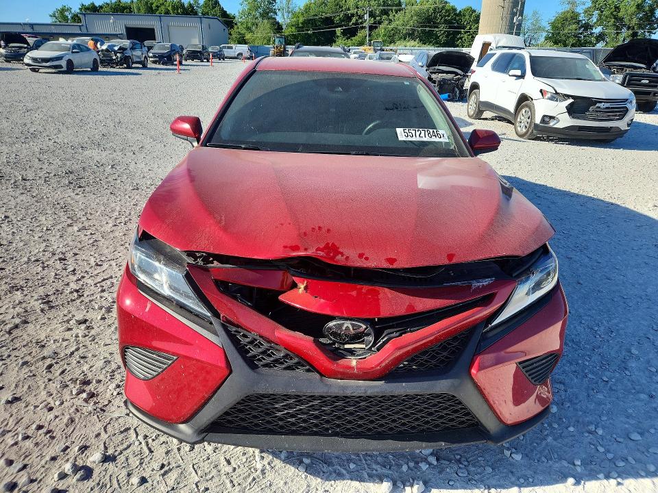 55727846 :رقم المزاد ، 4T1B11HK4KU224896 vin ، 2019 Toyota Camry مزاد بيع