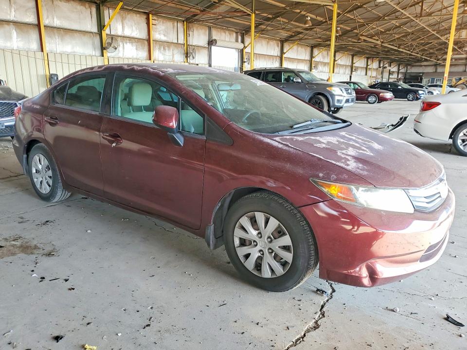 Продаж на аукціоні авто 2012 Honda Civic, vin: 2HGFB2F52CH579416, номер лоту: 56824536