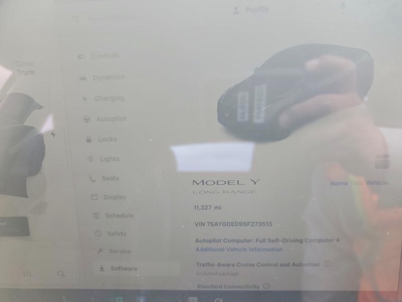 Продажа на аукционе авто 2025 Tesla Model Y, vin: 7SAYGDED9SF273513, номер лота: 57927596