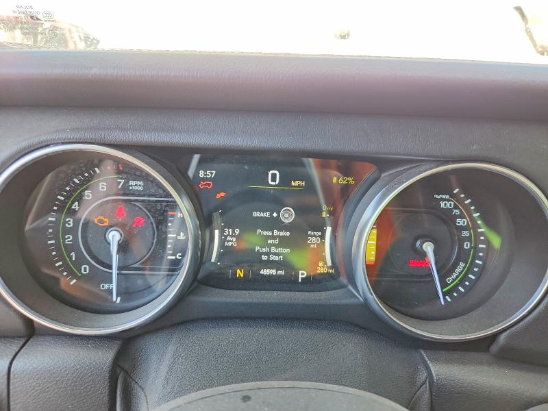52568946 :رقم المزاد ، 1C4JJXP64MW803028 vin ، 2021 Jeep Wrangler Unlimited مزاد بيع