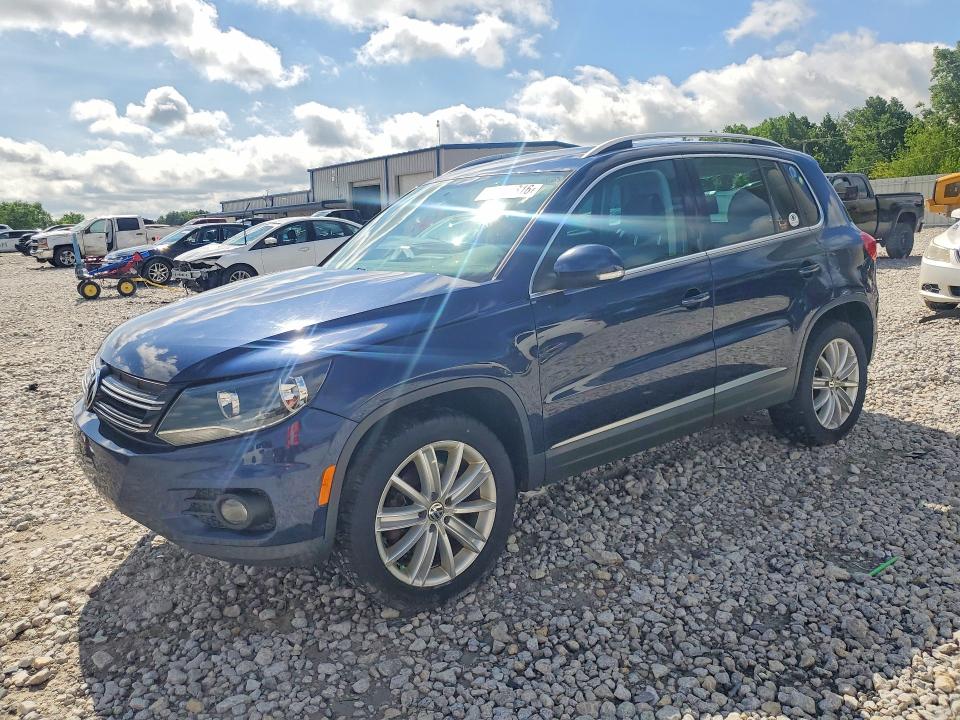 57001816 :رقم المزاد ، WVGBV3AXXDW611370 vin ، 2013 Volkswagen Tiguan مزاد بيع
