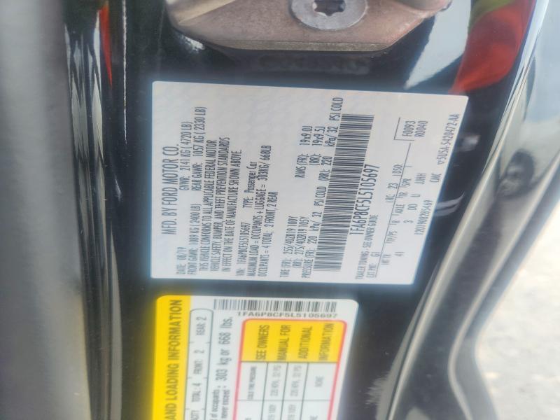 2020 Ford Mustang მანქანა იყიდება აუქციონზე, vin: 1FA6P8CF5L5105697, აუქციონის ნომერი: 56372676
