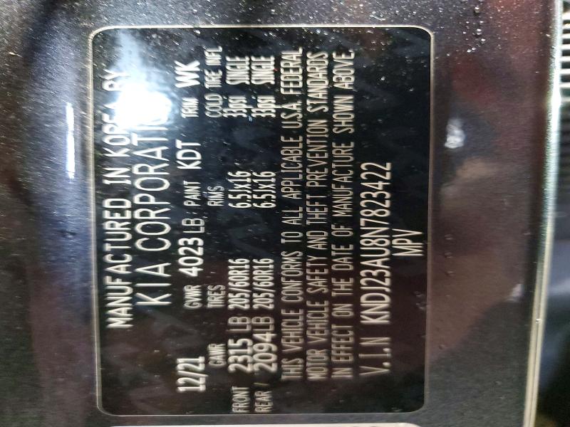 Aukcja sprzedaży 2022 Kia Soul, vin: KNDJ23AU8N7823422, numer aukcji: 58259426
