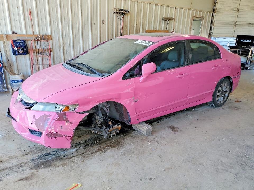 2010 Honda Civic მანქანა იყიდება აუქციონზე, vin: 2HGFA1F91AH528079, აუქციონის ნომერი: 57067156