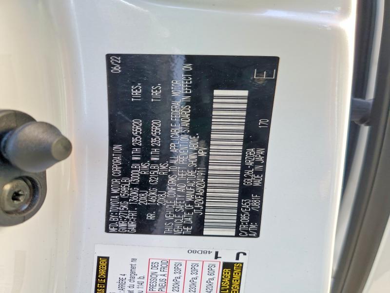 Продаж на аукціоні авто 2022 Lexus Rx, vin: JTJHZKFA6N2041911, номер лоту: 56818156